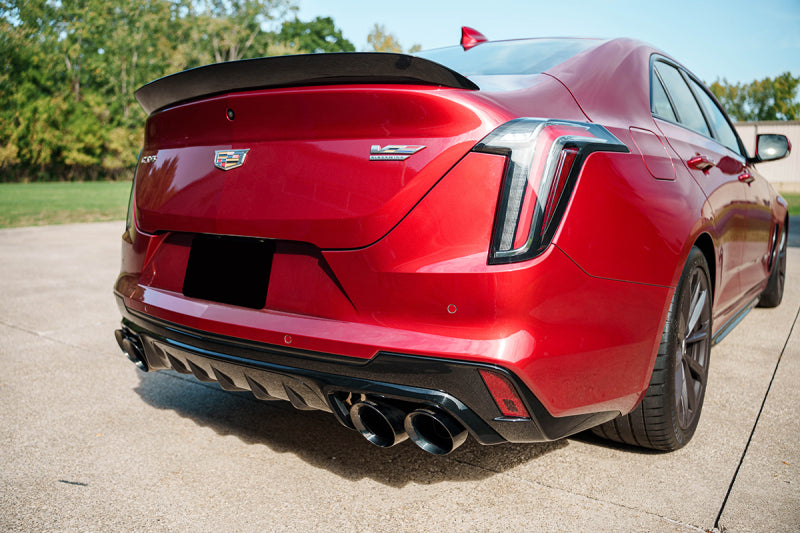 Corsa 22-25 Cadillac CT4 V Blackwing 3in Active Valve Axle-Back - 4.5in Black Tip - 21319BLK