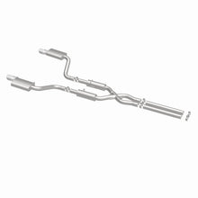 Load image into Gallery viewer, MagnaFlow 11-12 Dodge Charger SRT-8 Hemi Dual Split Rear Exit Stainless Cat-Back Performance Exhaust - 15494