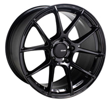 Load image into Gallery viewer, Enkei TS-V 17x8 5x114.3 35mm Offset 72.6mm Bore Glass Black Wheel - 522-780-6535BK