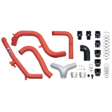 Load image into Gallery viewer, Injen 21-23 Ford Bronco 2.7L V6 (TT) EcoBoost SES Intercooler Pipes - Wrinkle Red - SES9301ICPWR