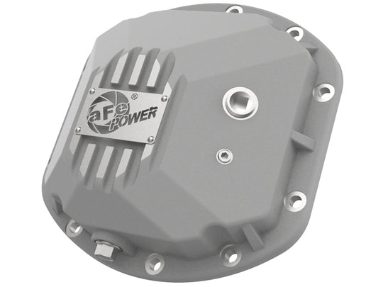 aFe 97-18 Jeep Wrangler TJ/JK Dana 30 Street Series Differential Cover w/ Machined Fins - Raw - 46-71130A
