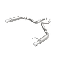 Load image into Gallery viewer, MagnaFlow Axle Back, SS, 3in, Competition, Dual Split Polished 4.5in Tip 2015 Ford Mustang GT V8 5.0 - 19103