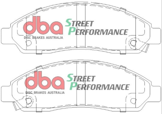 DBA 04-08 Chevrolet Colorado SP Performance Front Brake Pads - DB1468SP