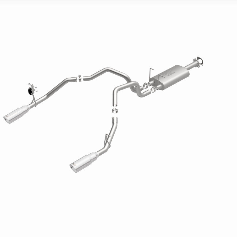 MagnaFlow 2019 Ram 1500 Street Series Cat-Back Exhaust Dual Rear Exit w/Polished Tips - 19498