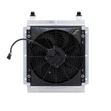 Load image into Gallery viewer, Mishimoto Universal Heat Exchanger Kit - With Integrated 1 x 12in Brushless Fan - MMHE-UNI-BRLS-K