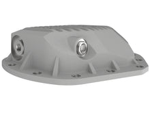 Load image into Gallery viewer, aFe Street Series Rear Differential Cover Raw w/ Machined Fins 01-18 GM Diesel Trucks V8-6.6L (td) - 46-71060A