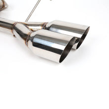 Load image into Gallery viewer, BLOX Racing 2022+ WRX Muffler Delete / Axle Back Single Wall 4in - Polished Tips - BXEX-51106