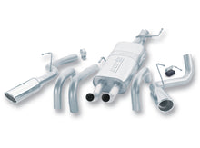 Load image into Gallery viewer, Borla 04-05 Dodge Ram 1500 ST/SLT / 05 Laramie/Hemi Split Side Exit/Oval Tip SS CatBack Exhaust - 140068