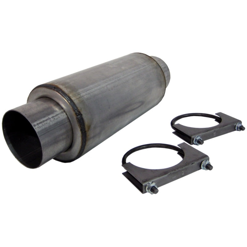 MBRP Universal Resonator 4 Inlet /Outlet 12 Body 18 Overall Aluminized - R2009