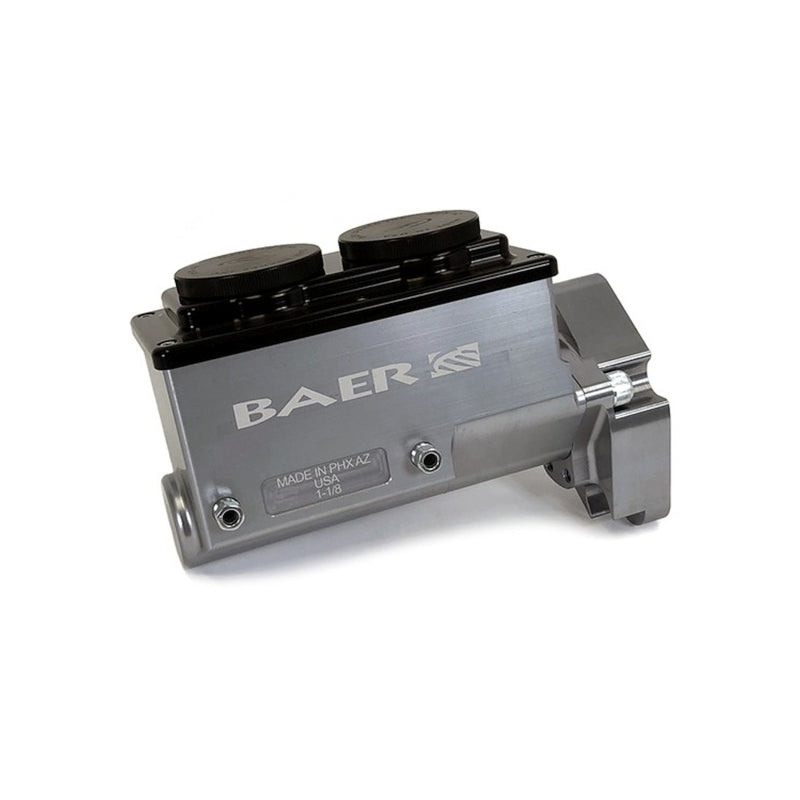 Baer Brakes SN95 1-1/8in Bore Remaster Hydroboost Left Port Master Cylinder - Gray - 6801329LP