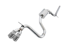 Load image into Gallery viewer, AWE Tuning VW MK7 Golf 1.8T Track Edition Exhaust w/Chrome Silver Tips (90mm) - 3020-22020