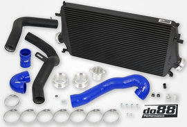 do88 10-11 SAAB NG 9-5 2.0T/Turbo4/Turbo4 BioPower BigPack Intercooler Kit w/Blue Hoses - BIG-320-B