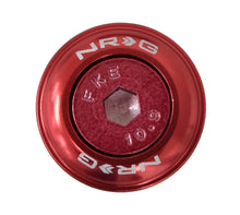 Load image into Gallery viewer, NRG Fender Washer Kit w/Color Matched M6 Bolt Rivets For Plastic (Red) - Set of 10 - FW-150RD