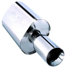 Load image into Gallery viewer, Borla Boomer Blow Torch Muffler Oval 2-1/4in x 4in Side Round Out - 40060