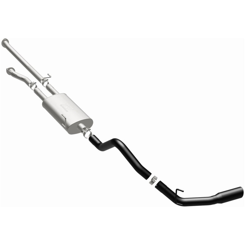 MagnaFlow Cat-Back Exhaust 14-16 Toyota Tundra V8 4.6/5.7L 3in SS Black Tips Single Side Exit - 15367