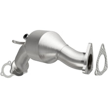 Load image into Gallery viewer, MagnaFlow Direct Fit Catalytic Converter 11-15 Audi Q7 V6 3.0L - 2.5in Pipe Dia 24.375in L - 52401