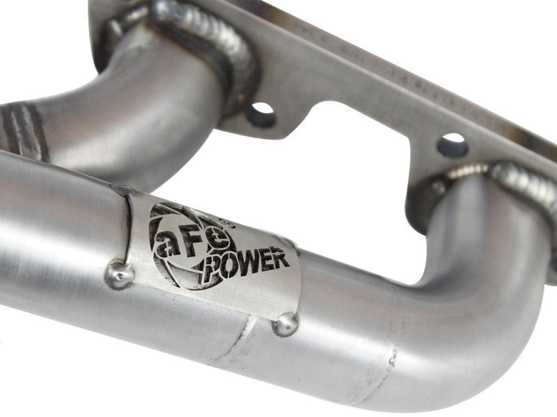 aFe Twisted Steel Header SS-409 HDR Jeep Wrangler JK 07-11 V6 3.8L - 48-46203