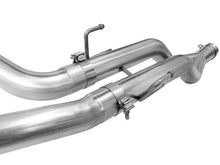 Load image into Gallery viewer, aFe MACHForce XP DPF-Back Exhaust 3in SS w/ 6in Polished Tips 2014 Dodge Ram 1500 V6 3.0L EcoDiesel - 49-42044-P