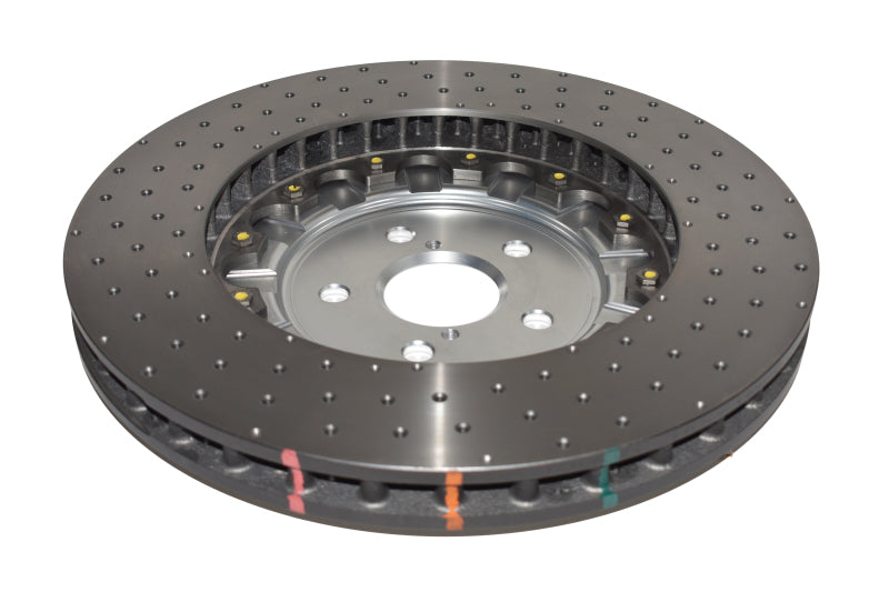 DBA 16-20 Lexus GS F Front 5000 Series Cross Drilled Rotor w/Silver Hat - DBA52788SLVXD