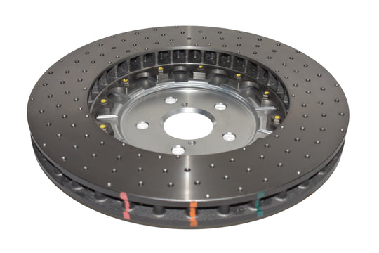DBA 16-20 Lexus GS F Front 5000 Series Cross Drilled Rotor w/Silver Hat - DBA52788SLVXD