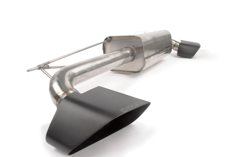 Dinan 17-23 BMW 540i (G30) Free Flow Axleback Exhaust System - Black Tips - D660-0078-BLK