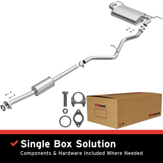 MagnaFlow BRE Exhaust Kit 13-16 SUBARU XV CROSSTREK CROSSTREK 2.0L - 106-0802