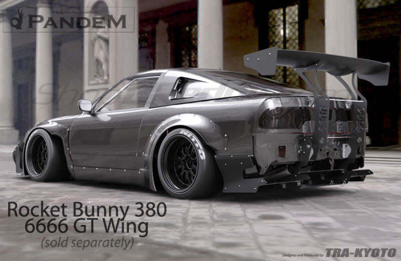 GReddy 89-93 Nissan 240SX Rocket Bunny RPS13 V2 6666 GT Wing - 17020388