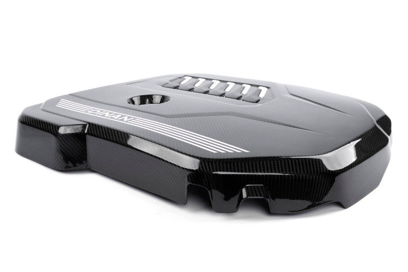 Dinan 19-26 BMW B58D (G01/G02/G20/G22/G23/G26/G42) Gloss Carbon Fiber Engine Cover w/Matte Accents - D590-0003