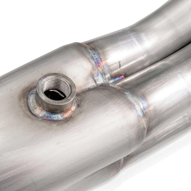 Stainless Works 2020-21 Silverado HD 6.6L 1-7/8in Long Tube Header Kit Factory Connect - CT220HSTCATY