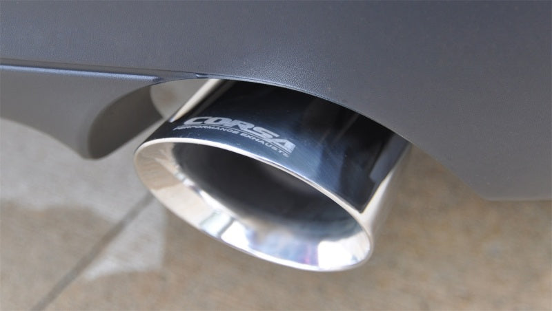Corsa 2011-2021 Jeep Grand Cherokee Polished 2.5in Dual Rear Exit Cat-Back Exhaust - 14991
