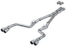 Load image into Gallery viewer, MBRP 15-Up Challenger 5.7L / 17-Up 6.2L/6.4L 3in Race Series Cat-Back w/ Quad Tips AS Exhaust - S7114AL