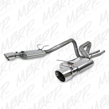Load image into Gallery viewer, MBRP 11-12 Ford Shelby GT 500 T304 3in Cat Back Dual Split Rear Race Version 4.5in Tips - S7260304