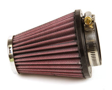 Load image into Gallery viewer, K&amp;N Universal Chrome Filter 2.063in Flange ID x 3.5in Base OD x 2in Top OD x 4in H - RC-1200
