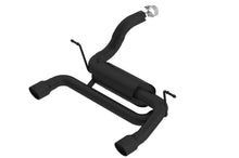 Load image into Gallery viewer, Borla 18-19 Jeep Wrangler JL/JLU 2.0L 4Cyl 2DR/4DR Axle Back Exhaust ATAK w/ 2.5in Tips - Black - 11964CB