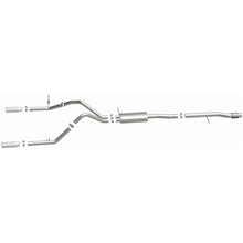 Load image into Gallery viewer, Magnaflow 14 Chevy Silverado V8 5.3L CC/EC Cab Dual Split Rear Exit Stainless Cat Back Perf Exhaust - 15268