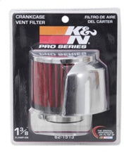 Load image into Gallery viewer, K&amp;N 1.375in Flange ID x 3in OD x 2.5in Height Clamp On Crankcase Vent Filter - 62-1513