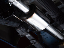 Load image into Gallery viewer, AWE Tuning 0FG 21+ Ford F150 Dual Side Exit Cat-Back Exhaust- 4.5in Chrome Silver Tips - 3015-22067