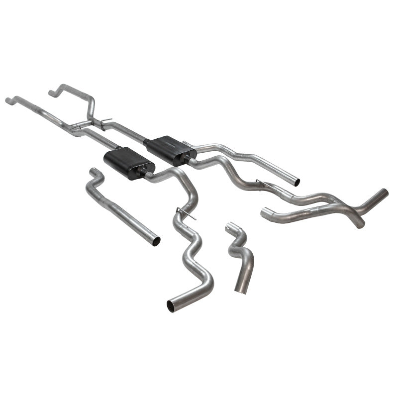 Flowmaster 67-72 GM Truck 4WD American Thunder Crossmember-Back Exhaust System - 817940