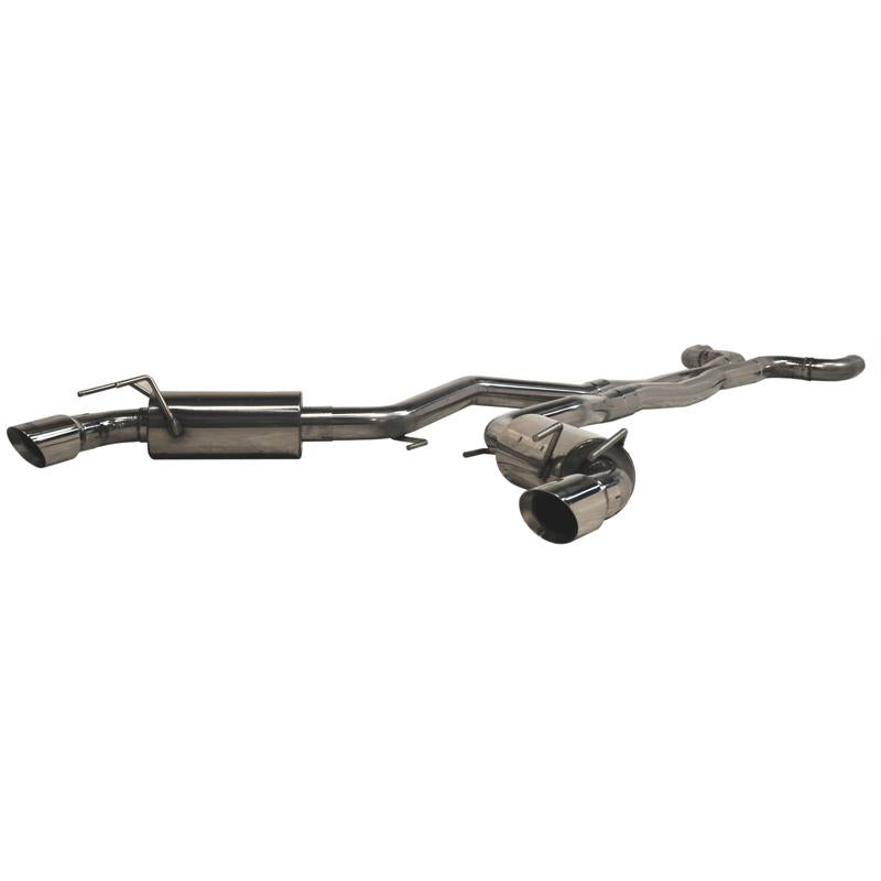 MBRP 2010 Chev Camaro V8 6.2L 6 Speed Dual Cat Back Round Tips (11 Conv. MUST purchase mbrpAD1710) - S7018409