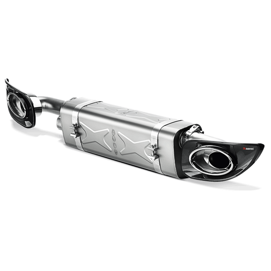 Akrapovic 10-13 Porsche 911 Turbo / Turbo S (997 FL) Slip-On Line (Titanium) w/ Titanium Tips - S-PO997TFLH