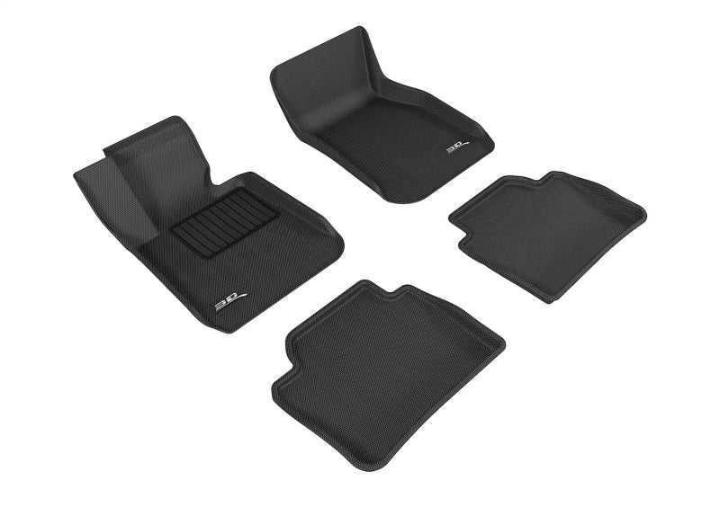 3D MAXpider 12-18 BMW 3 Series Sedan (F30) RWD Kagu Black Full Set - L1BM03701509