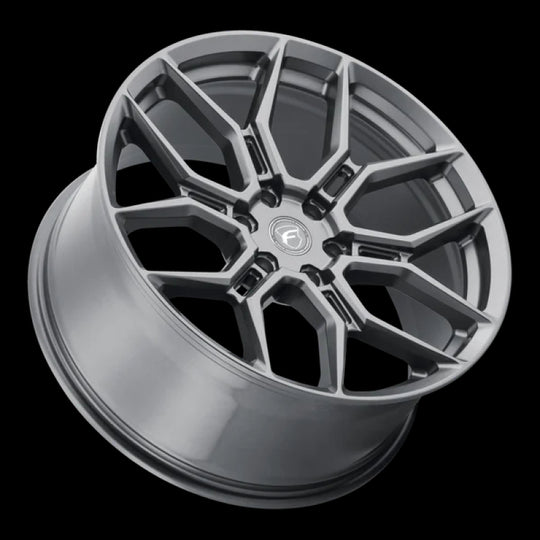 Forgestar X12 22x10 / 6x135 BP / ET30 / 6.68in BS Satin Anthracite Wheel - F03420089P30