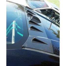 BLOX Racing 13-14 Scion/Subaru FR-S/BRZ Vortex Generator Fins with Shark Fin - ABS Black - BXPP-26010-4