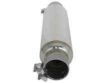 Load image into Gallery viewer, aFe MACH Force-Xp 304 Stainless Steel Resonator 2.5in Inlet/Outlet x 4in Dia x 15in Body x 19in L - 49M10002