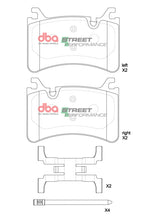 Load image into Gallery viewer, DBA 2016+ Alfa Romeo Giulia Quadrifoglio SP Performance Rear Brake Pads - DB15215SP
