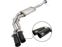 Load image into Gallery viewer, aFe Rebel Exhausts 3in SS Cat-Back 09-14 Ford F-150 4.6/5.0/5.4L w/ Black Tips - 49-43080-B