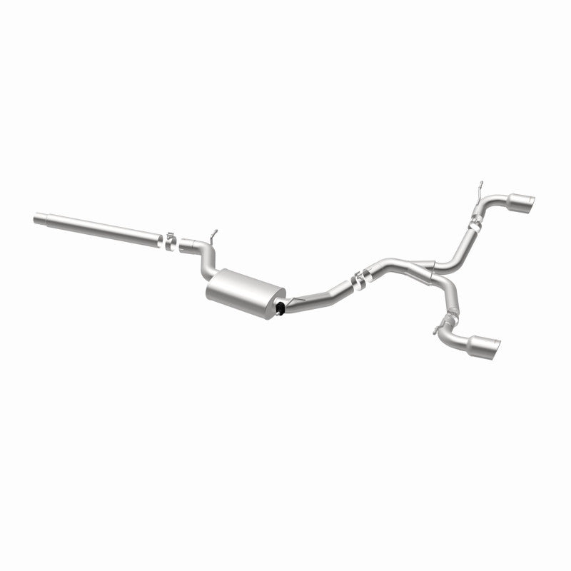 MagnaFlow SYS C/B Dual Split Rear Exit 4in Polished Tips 2015 VW GTI 2.0L Turbo - 15357