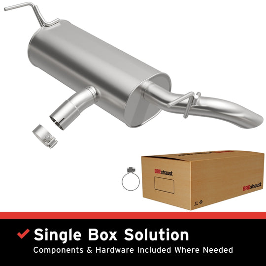 BRExhaust 19-22 Jeep Cherokee 2.4L Direct-Fit Exhaust Muffler Kit - 108-0291
