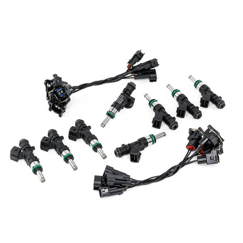 DeatschWerks 2015-2017 Dodge Charger/Challenger Hellcat 1100cc Top Feed Injectors (Set of 8) - 17MX-03-1100-8