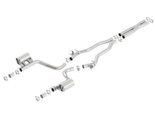 Load image into Gallery viewer, Borla 15-16 Dodge Charger Hellcat 6.2L V8 ATAK Catback Exhaust w/ Valves No Tips Factory Valance - 140669